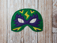 Luchador Mask In the Hoop Embroidery Design - SET OF 9 Masks - 5x7 6x10