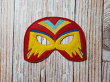 Luchador Mask In the Hoop Embroidery Design - SET OF 9 Masks - 5x7 6x10