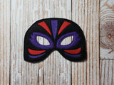 Luchador Mask In the Hoop Embroidery Design - SET OF 9 Masks - 5x7 6x10