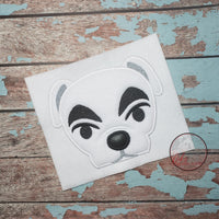 AC KK Slider Applique Embroidery Design - 4x4 5x7