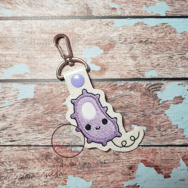 Bacteria Keyfob Embroidery Design - 4x4