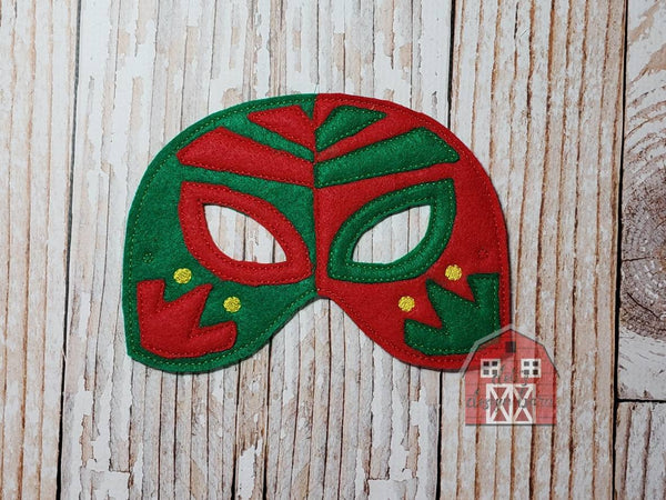 Luchador Mask In the Hoop Embroidery Design - 5x7 6x10