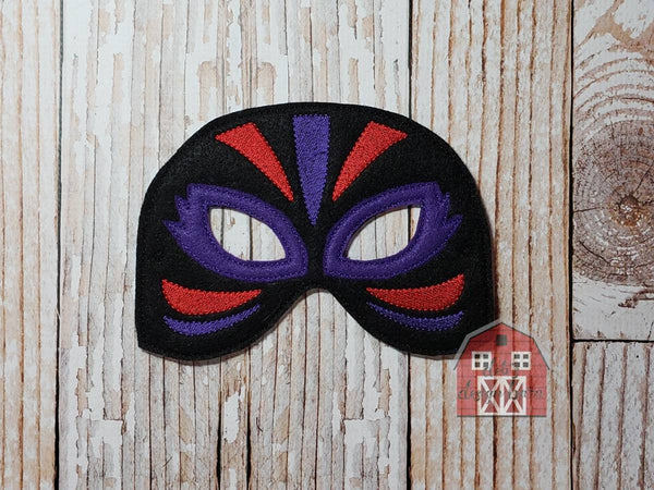Luchador Mask In the Hoop Embroidery Design - 5x7 6x10