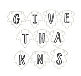 Give Thanks Banner ITH Project - 5x7