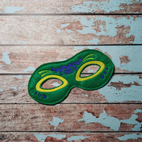 Mardi Gras Mask In the Hoop Embroidery Design - 5x7 6x10